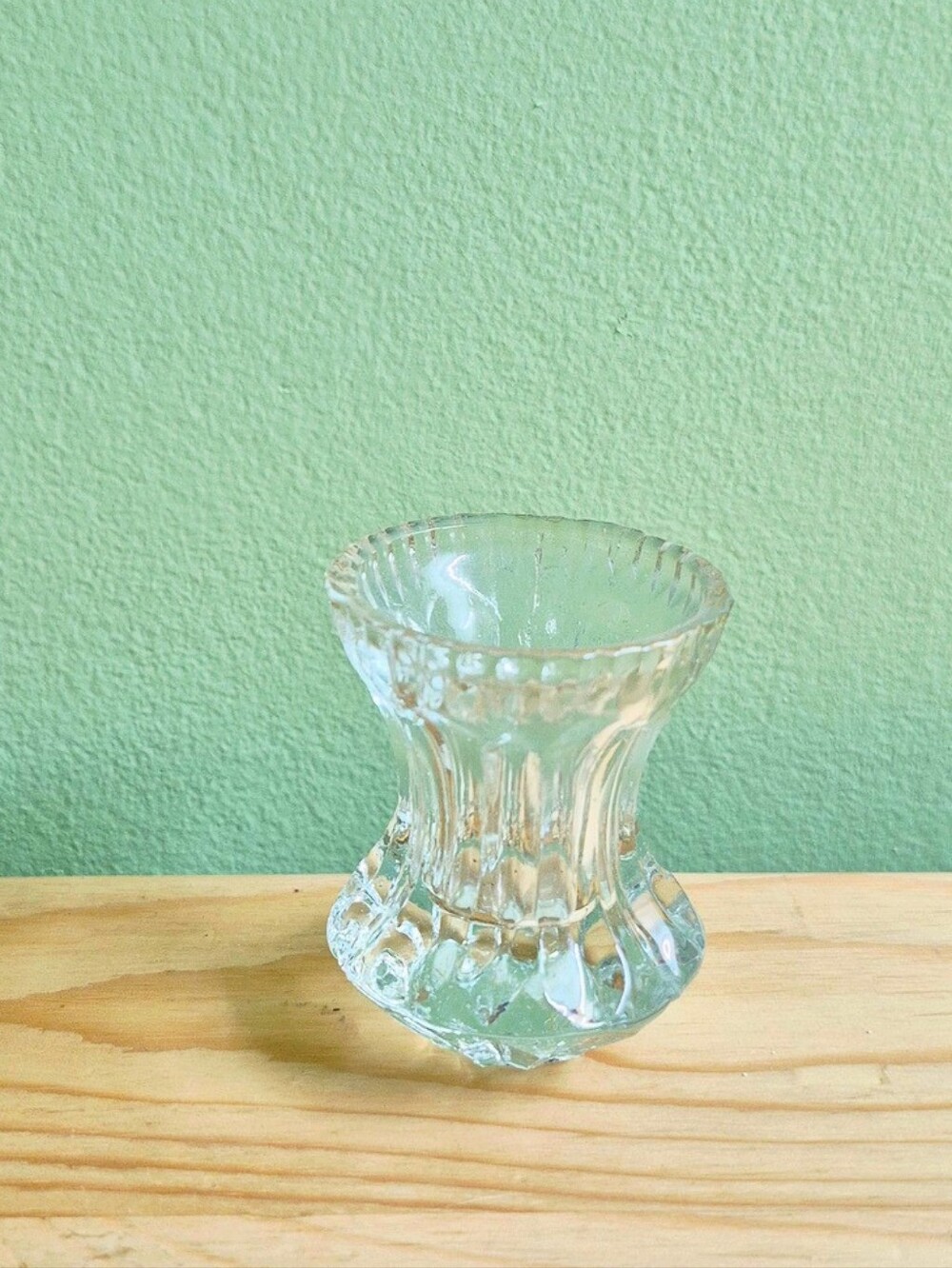 Enesco Clear Glass Toothpick Holder